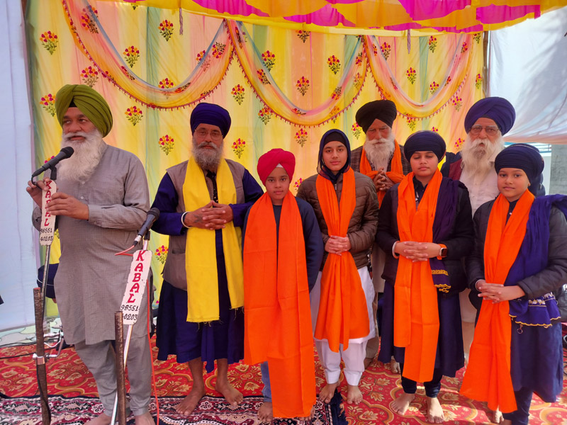 Shaheedi Samaroh was organized in village Mubarakpur to commemorate the martyrdom of Sahibzadas and Mata Gujri.